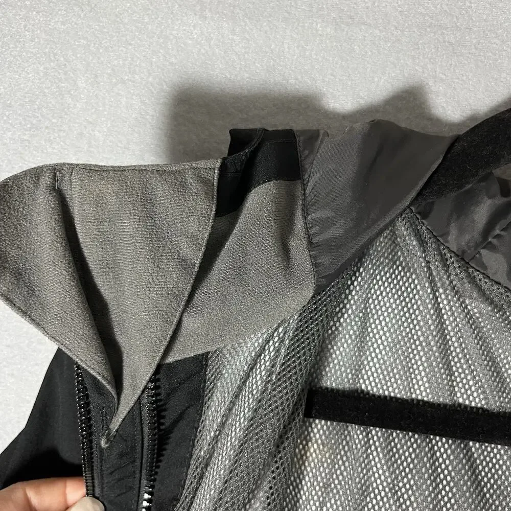North Face Hyvent Jacket Boys XL 18/20 Black, Mesh Lined, Hood, Full Zip‎ 3 In 1